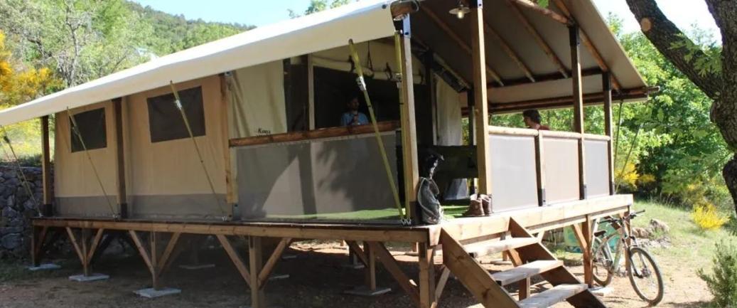 Campasun Camping De L'Aigle Aiguines Exteriér fotografie