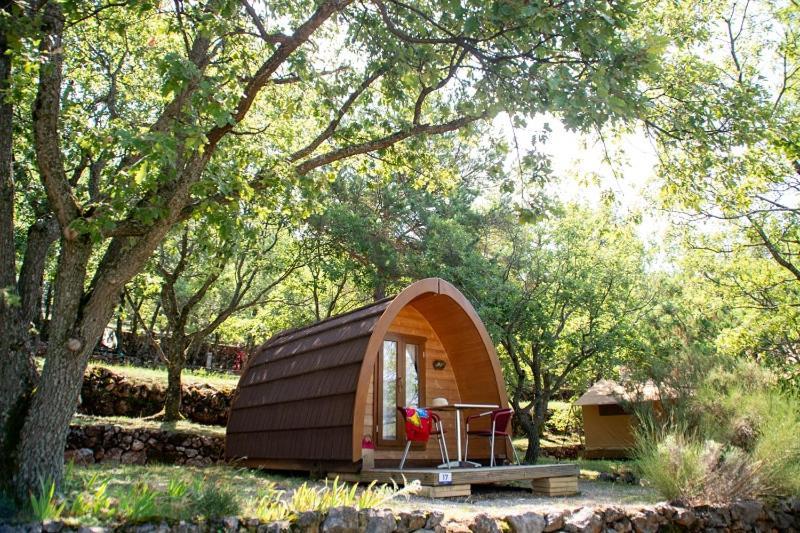 Campasun Camping De L'Aigle Aiguines Exteriér fotografie
