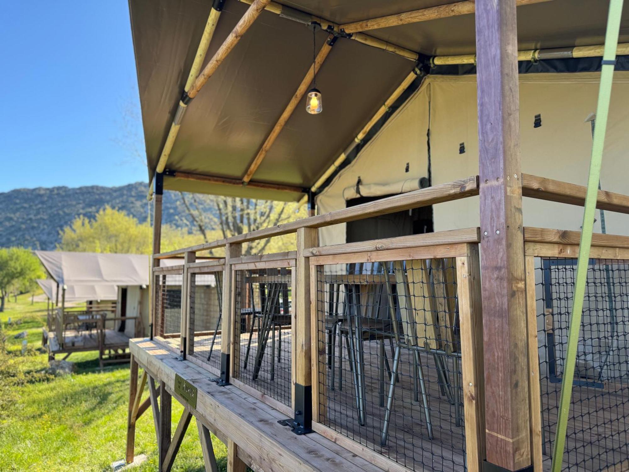 Campasun Camping De L'Aigle Aiguines Exteriér fotografie