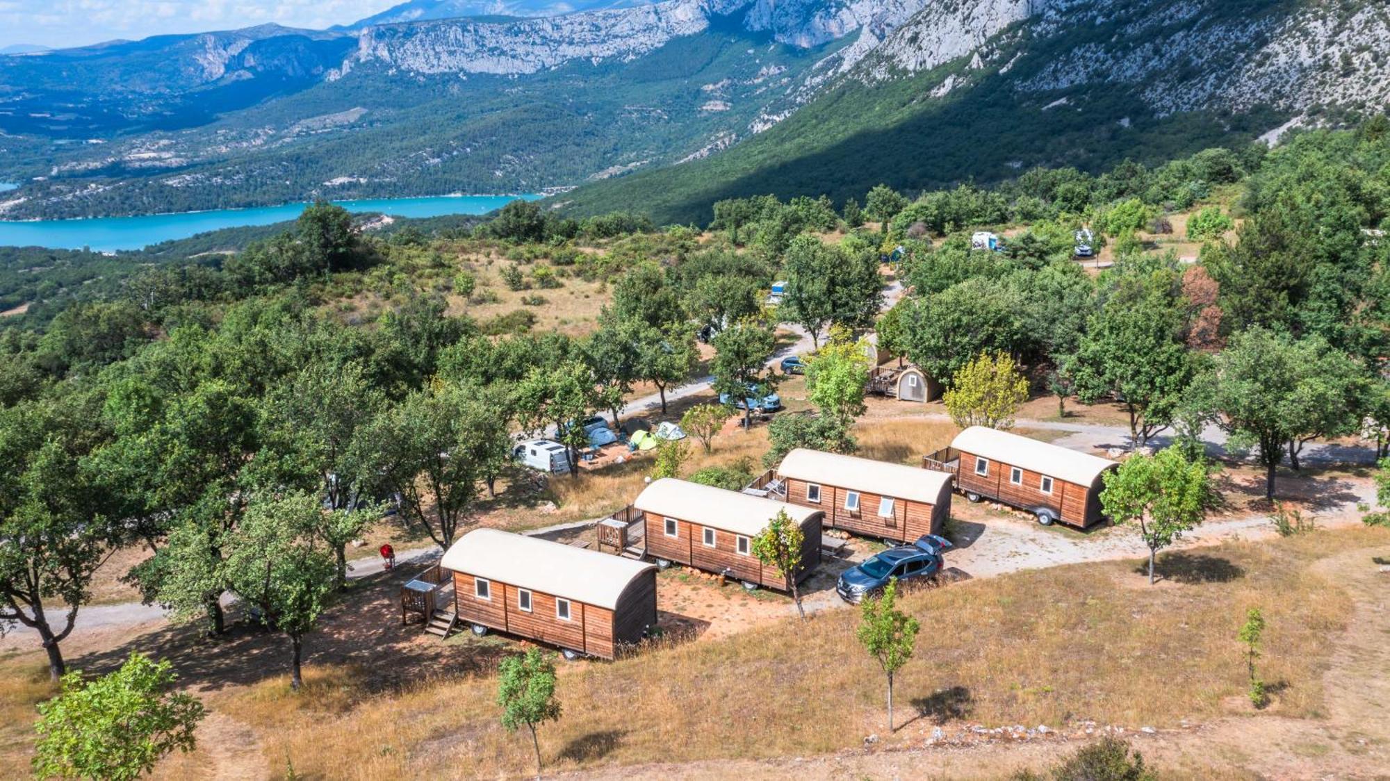 Campasun Camping De L'Aigle Aiguines Exteriér fotografie
